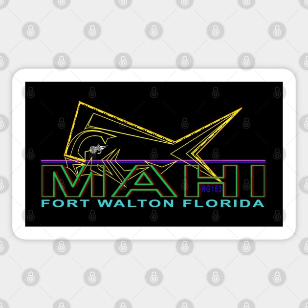 Fort Walton Beach Mahi Fishing Sticker by The Witness